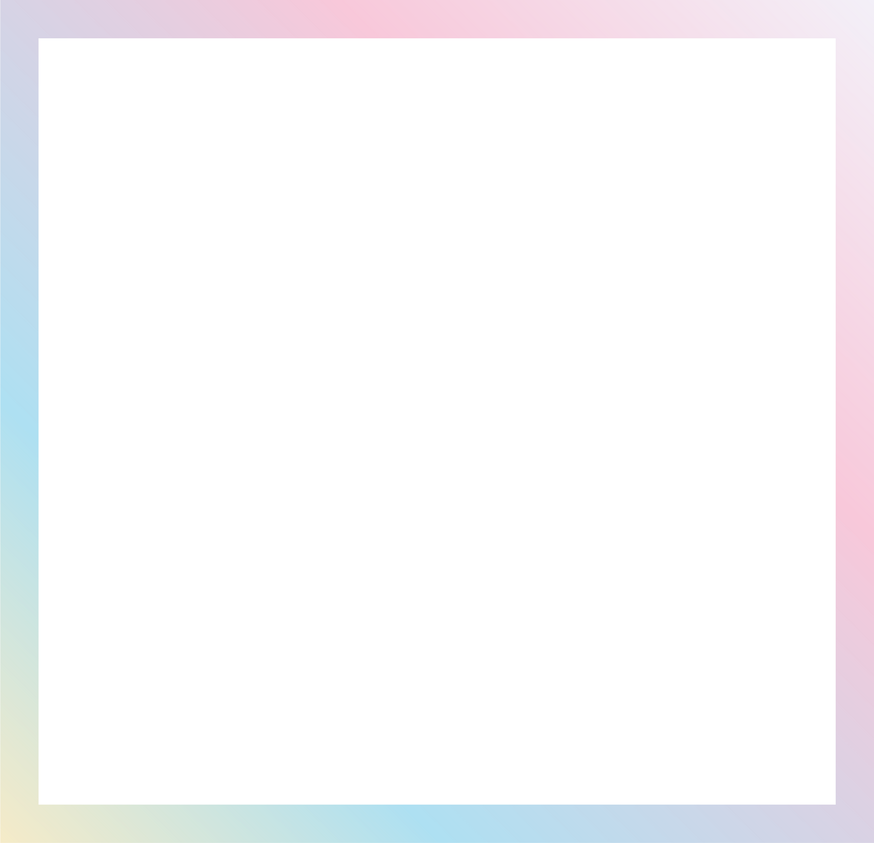 Gradient Frame Pastel